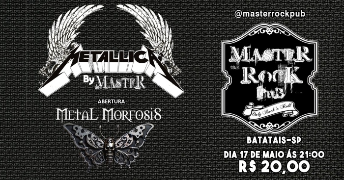 Metallica By Master + Metal Morfosis (Abertura) @ Batatais - SP