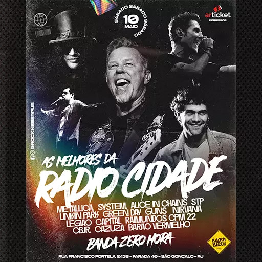 Tributo Radio Cidade - Zero Hora @ São Gonçalo - RJ