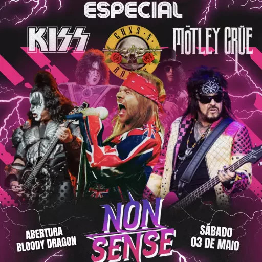Especial Guns, Kiss e Motley Crue @ Natal - RN