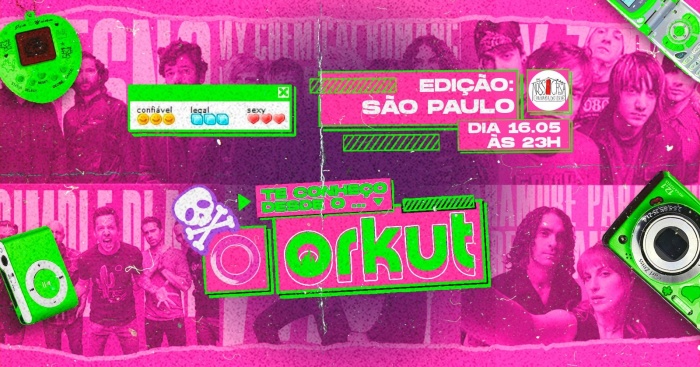 Te Conheço Desde o Orkut - Edição São Paulo @ São Paulo - SP