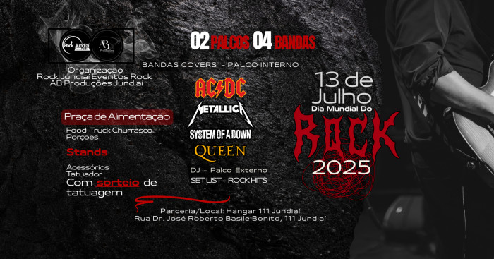Dia Mundial Do Rock 2025 @ Jundiaí - SP