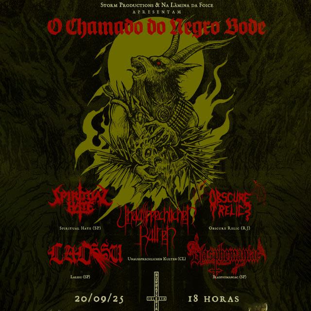 O Chamado do Bode Negro @ São Paulo - SP