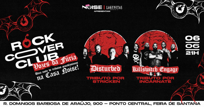 Rock Cover Club | Vozes da Fúria @ Feira De Santana - BA