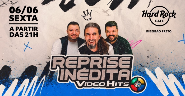Reprise Inédita – Uma Viagem Musical Pelos Anos 80 No Hard Rock Cafe! @ Ribeirão Preto - SP