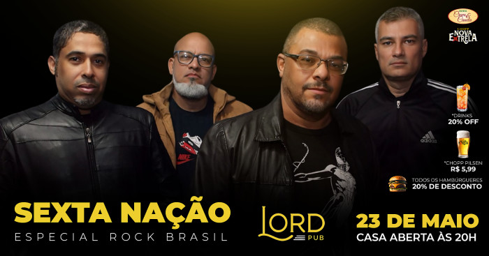 Especial Rock Brasil com a Sexta Nação @ Campos Dos Goytacazes - RJ