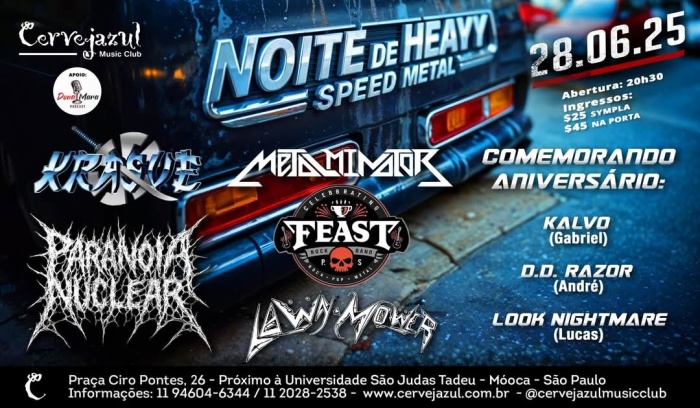 Noite De Heavy/Speed Metal @ São Paulo - SP