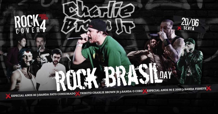 Macaco Rock Cover 4 - Tributo Charlie Brown Jr. C/ O Coro + CPM22 + O Rappa + Legião Urbana E Mais. @ Rio De Janeiro - RJ