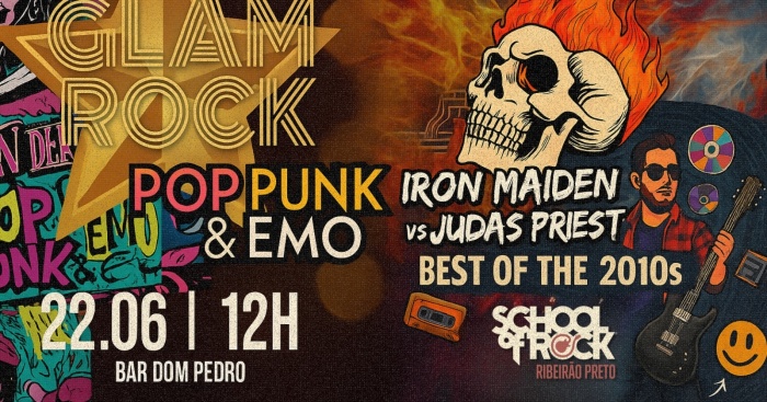 Entre o Glitter e o Metal – Show de Temporada @ Ribeirão Preto - SP