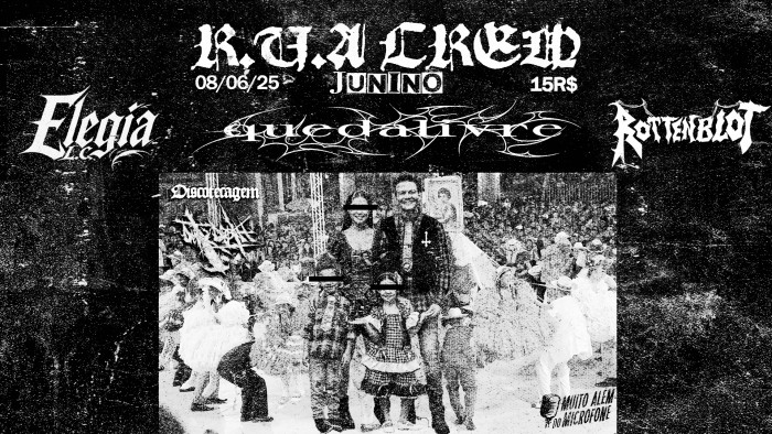 Rua Crew Apresenta: Queda Livre, Elegia E Rottenblot @ Volta Redonda - RJ