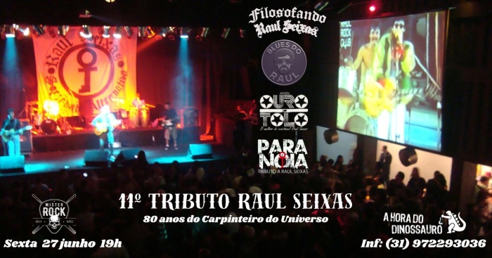 Tributo Raul Seixas - 80 Anos Do Carpinteiro Do Universo @ Belo Horizonte - MG