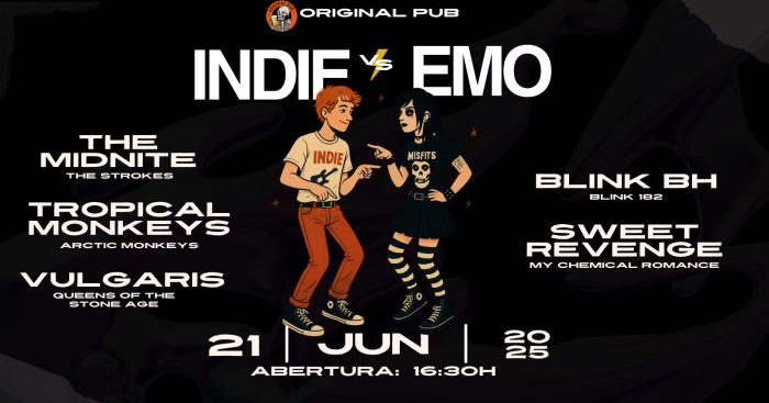 Original Rock Fest - Indie Vs Emo @ Belo Horizonte - MG