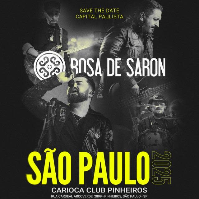 Rosa De Saron Em São Paulo @ São Paulo - SP