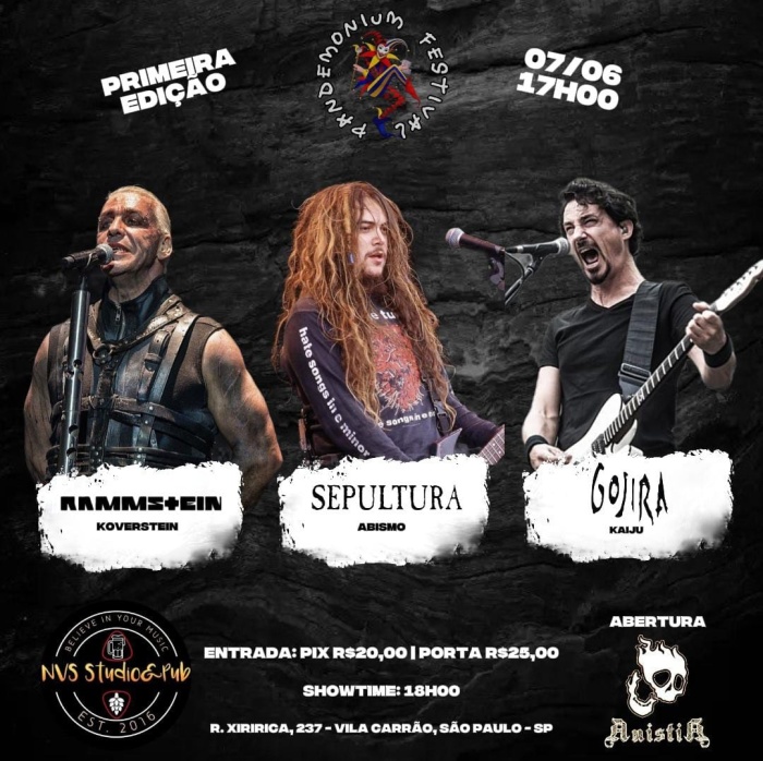 Pandemonium Festival @ São Paulo - SP
