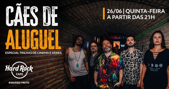 Cães De Aluguel - Especial Trilhas De Cinema E Séries @ Ribeirão Preto - SP