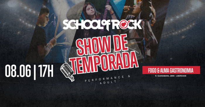 VIII Show De Temporada - Performance School Of Rock @ Porto Velho - RO