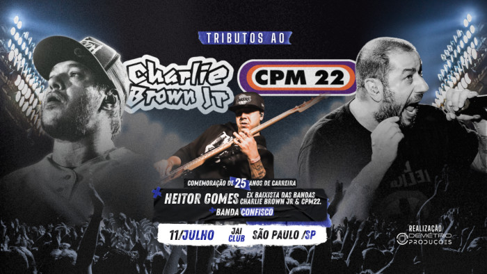 Tributo ao Charlie Brown Jr e Cpm 22 com Heitor Gomes @ São Paulo - SP
