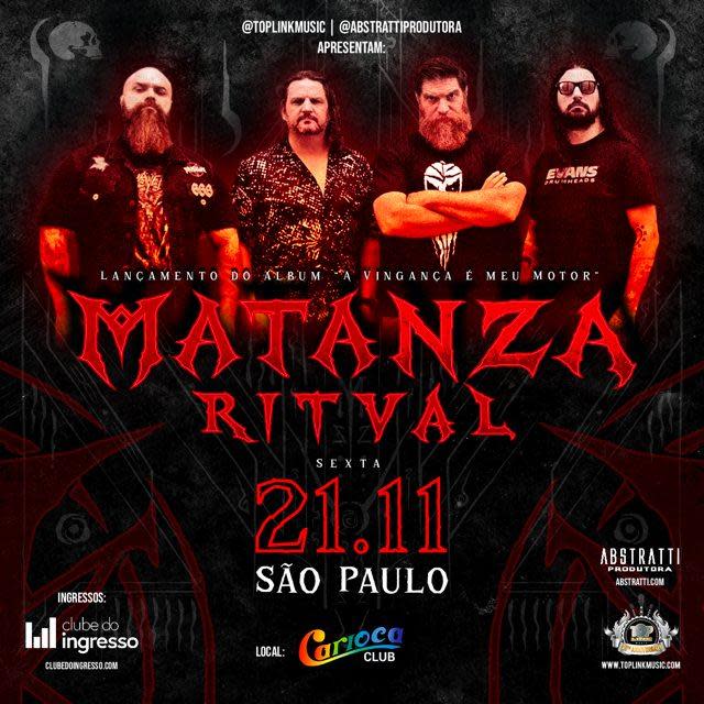 Matanza Ritual Em São Paulo @ São Paulo - SP