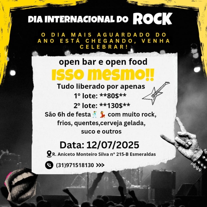 Dia Internacional Do Rock @ Esmeraldas - MG
