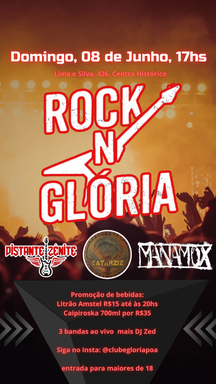 Rock in Glória #1 @ Porto Alegre - RS