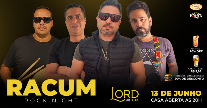 Rock Night Com A Racum @ Campos Dos Goytacazes - RJ