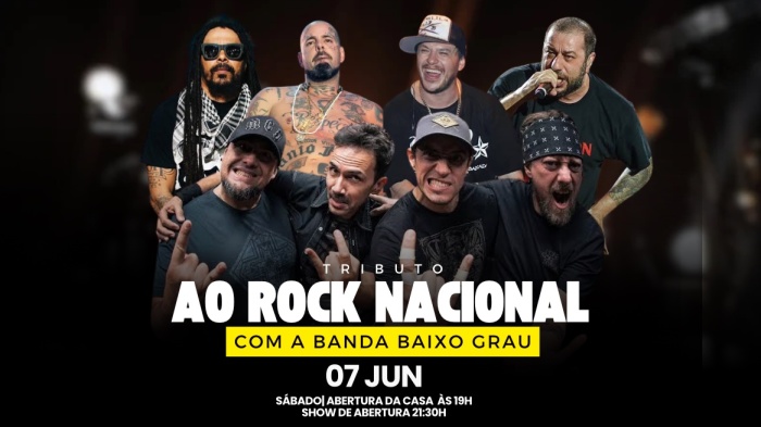Tributo Ao Rock Nacional - Banda Baixo Grau @ Rio De Janeiro - RJ
