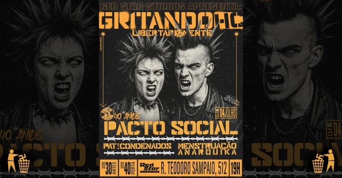 Gritando H.C. - Libertariamente @ São Paulo - SP