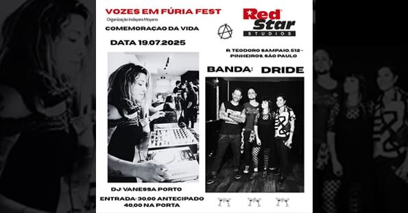 Vozes Em Fúria Fest @ São Paulo - SP