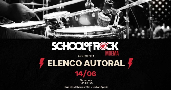 Mostra Do Elenco Autoral - School Of Rock Moema @ São Paulo - SP