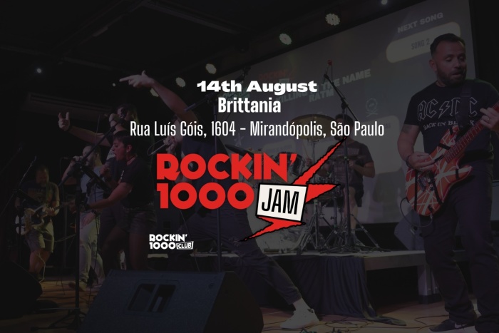Rockin'1000 Rock Jam @ São Paulo - SP