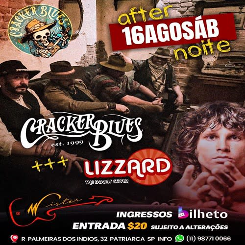 Cracker Blues - Lizzard @ São Paulo - SP