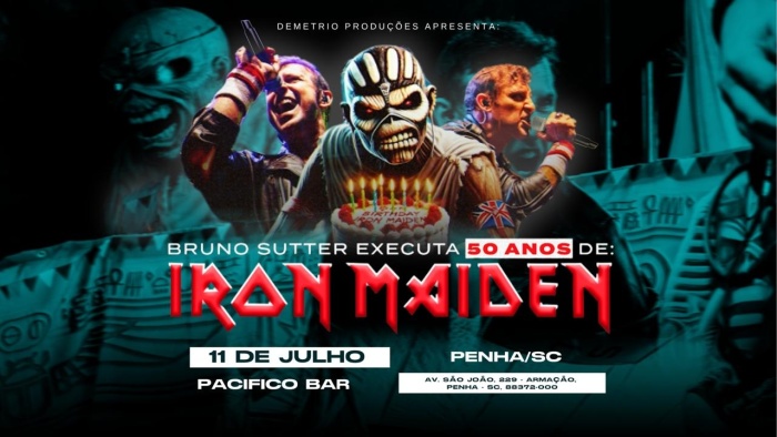 Bruno Sutter Executa Iron Maiden @ Penha - SC