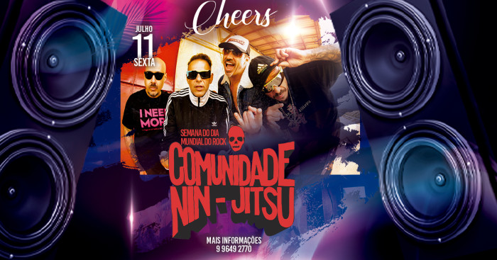 Comunidade Nin-Jitsu Semana Do Dia Mundial Do Rock @ Santo ângelo - RS
