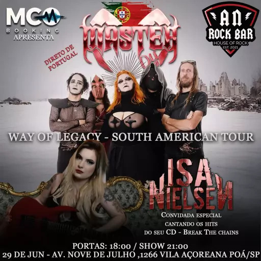 Master Dy + Isa Nielsen @ Poá - SP