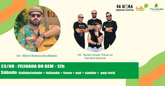Feijoada Do Bem 2025: Solidariedade, Samba, Frevo, Axé, Pop Rock E Feijoada @ Jaboatão Dos Guararapes - PE