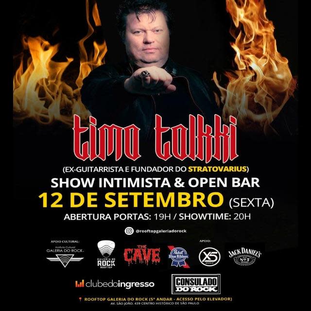 Timo Tolkki @ São Paulo - SP