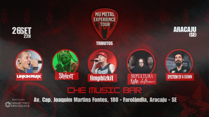 Nu Metal Experience Tour Em Aracaju/Se @ Aracaju - SE
