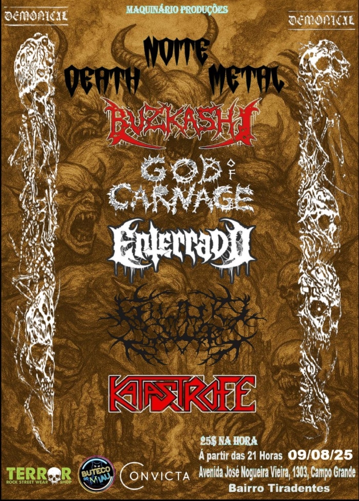 From the Grave - Noite Death Metal @ Campo Grande - MS