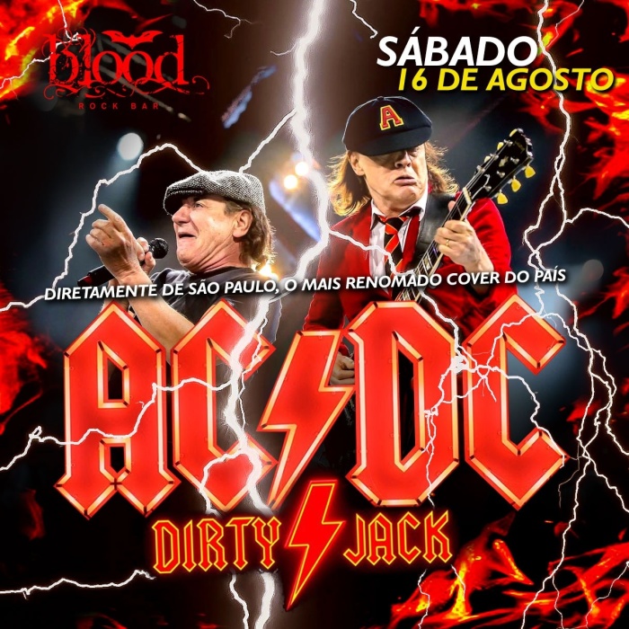 AC/DC Cover Dirty Jack (SP) @ Curitiba - PR