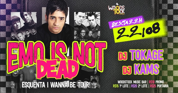 Emo Is Not Dead, Esquenta I Wanna Be Tour! @ Campinas - SP