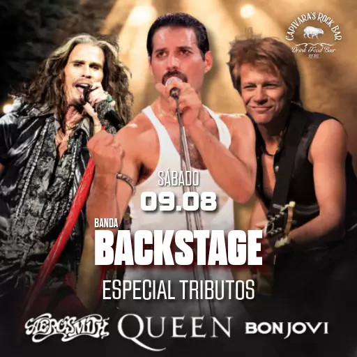 Tributo Queen + Bonjovi + Aerosmith @ Ponta Grossa - PR