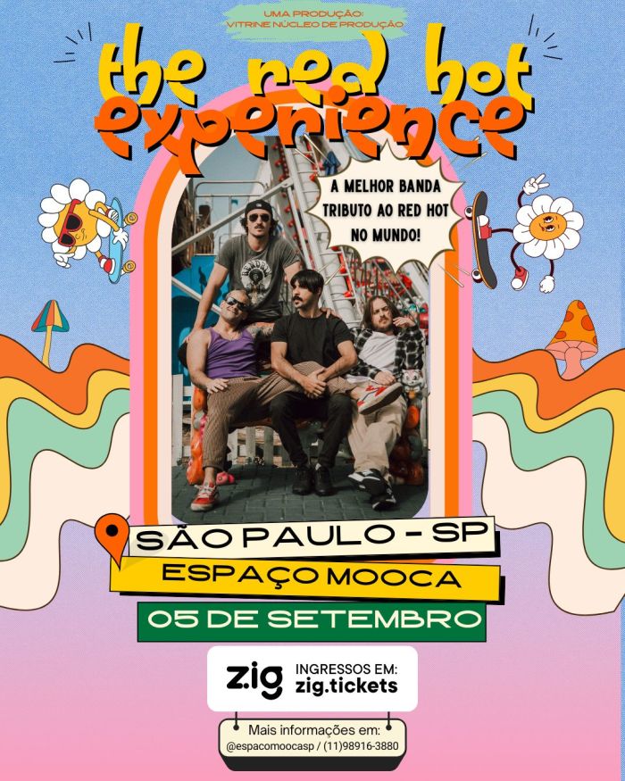 The Red Hot Experience No Espaço Mooca @ São Paulo - SP