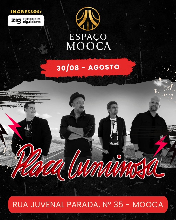 Placa Luminosa no Espaço Mooca @ São Paulo - SP