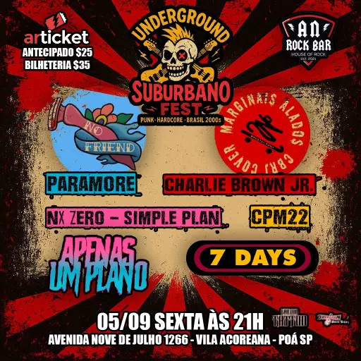 Underground Suburbano @ Poá - SP
