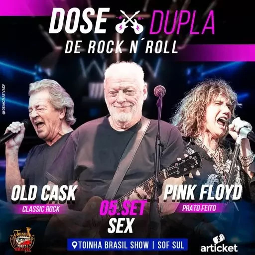 Tributo Pink Floyd & Rock Clássicos @ Brasília - DF