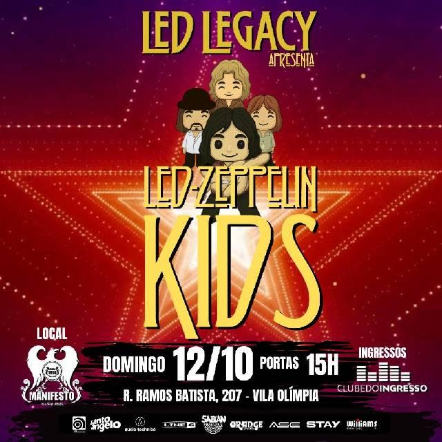 Led Zeppelin Kids @ São Paulo - SP