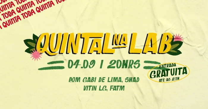 QUINTAL NA LAB @ Belo Horizonte - MG