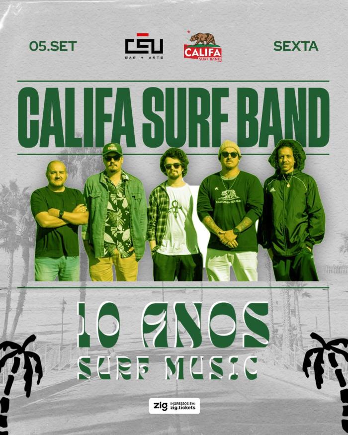CALIFA 10 ANOS @ Porto Alegre - RS