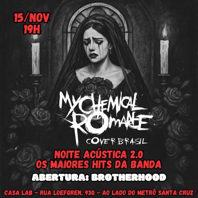 My Chemical Romance Cover Brasil na Casa Lab @ São Paulo - SP