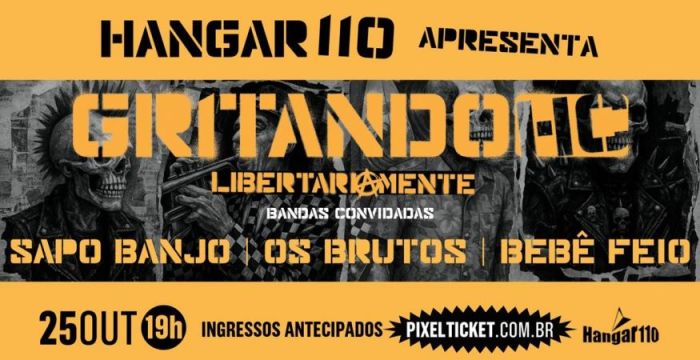 Gritando HC no Hangar110 @ São Paulo - SP