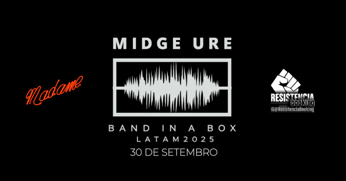 Madame Club apresenta: MIDGE URE (Ultravox, Visage) @ São Paulo - SP